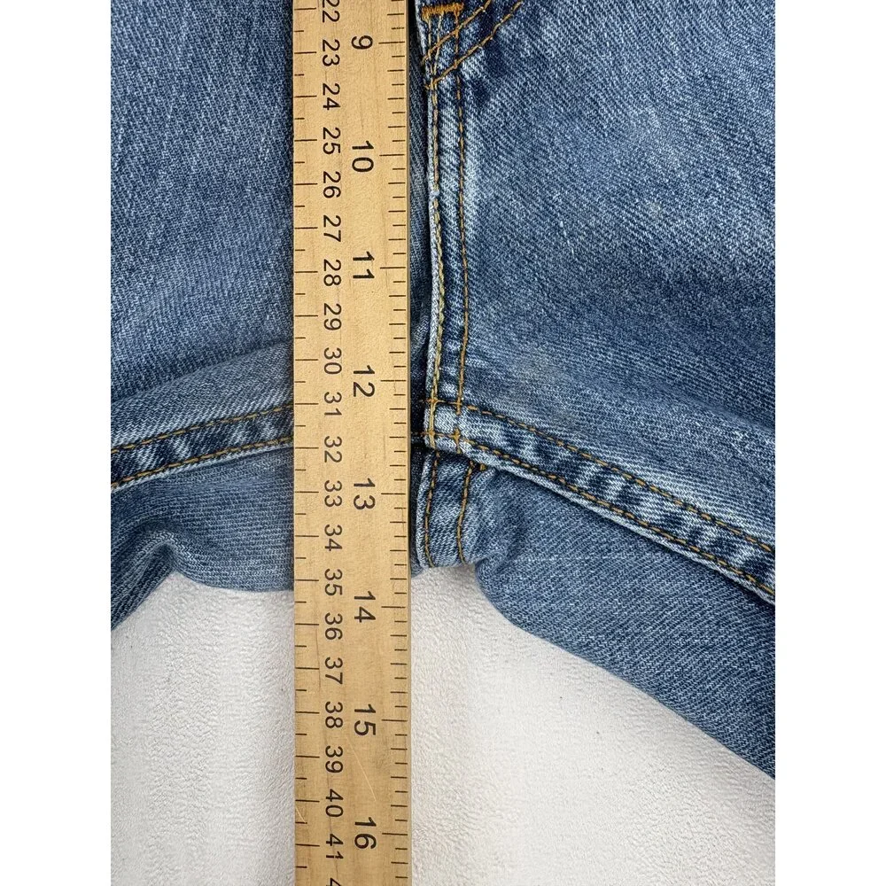 Levi's Men's Straight Leg Jeans W38 Classic Blue - 505‎ Style
